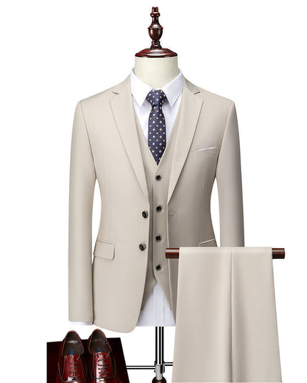 Men's Ruffian Handsome Casual Suit Full Set