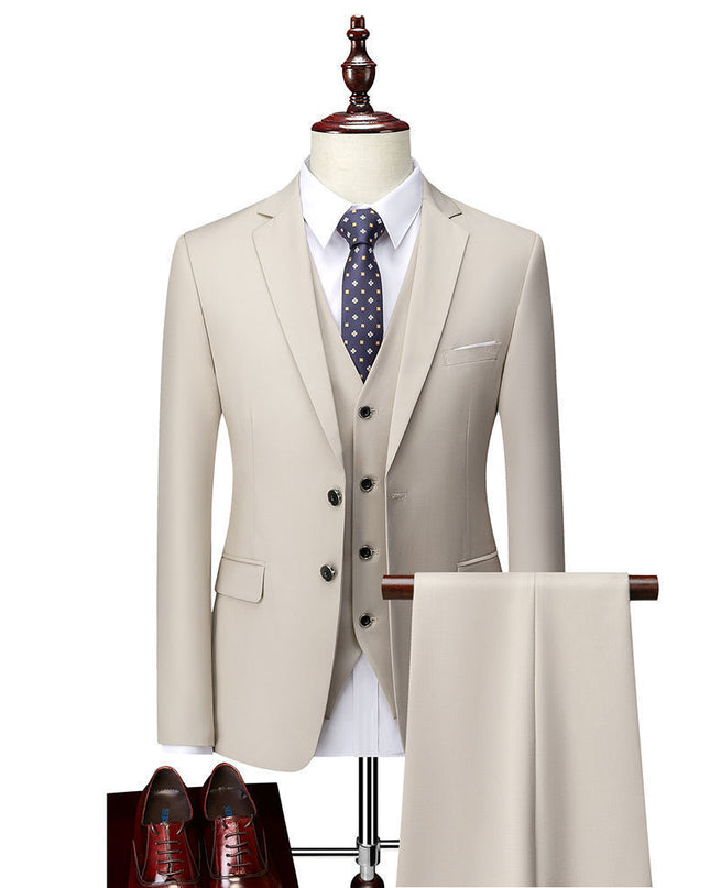 Men's Ruffian Handsome Casual Suit Full Set