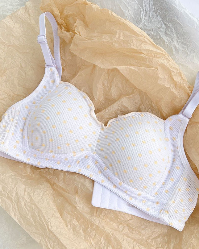 Anti-slip Bra No Steel Ring Gathering Bra