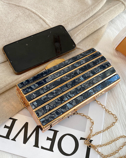Women's High-end Patch Acrylic Evening Bag