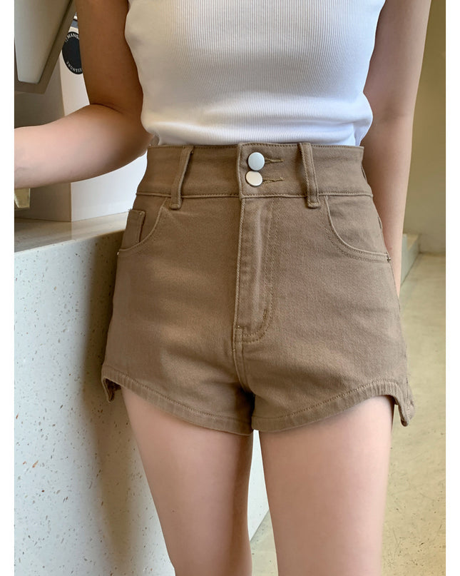 Women's Summer High Waist Denim Shorts