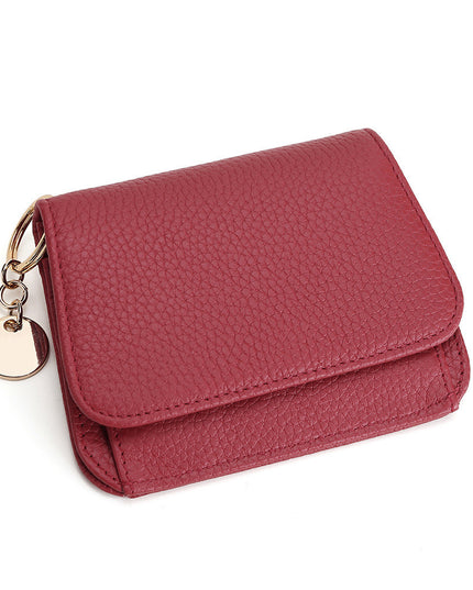 Fashion Cowhide Small Cute Zipper Coin Purse