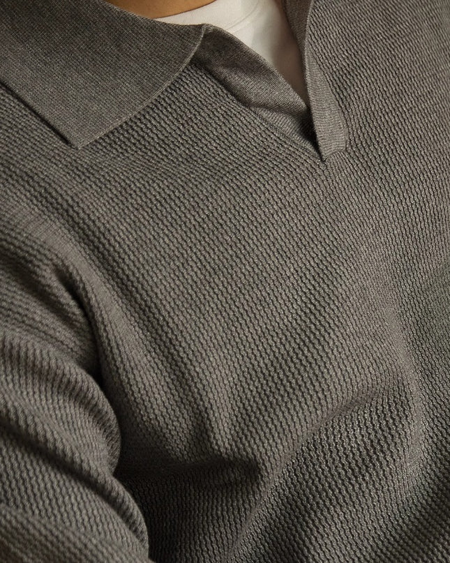 Heavy High-grade V-neck Sweater Pullover