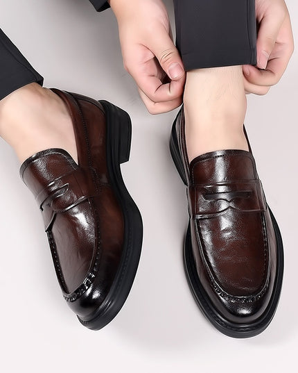 Men's All-match Breathable British Casual Leather Shoes