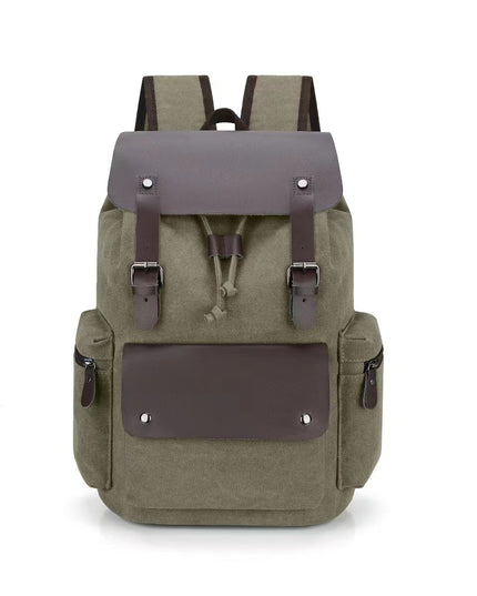 Retro Wear-resistant Large-capacity Backpack