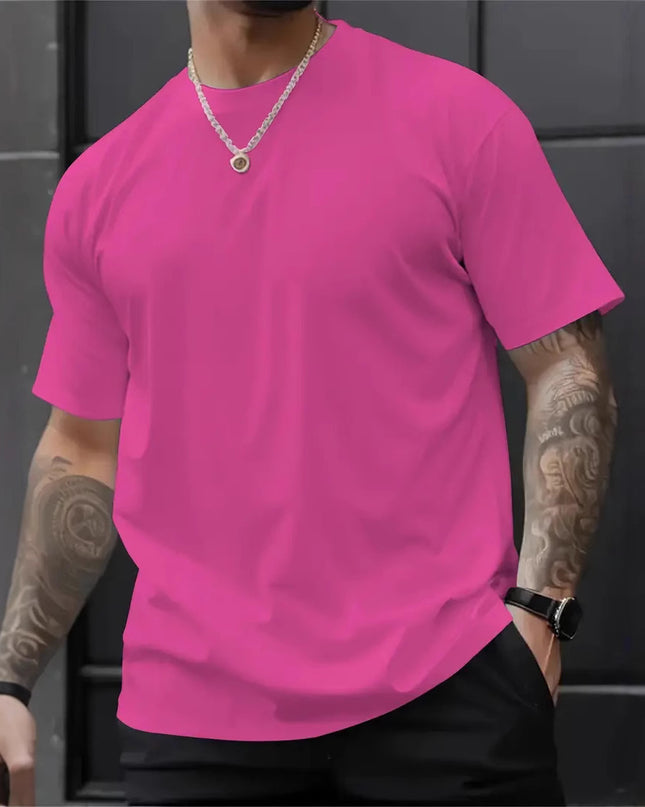 3D Digital Printing Printed Loose Short Sleeve Round Neck T-shirt