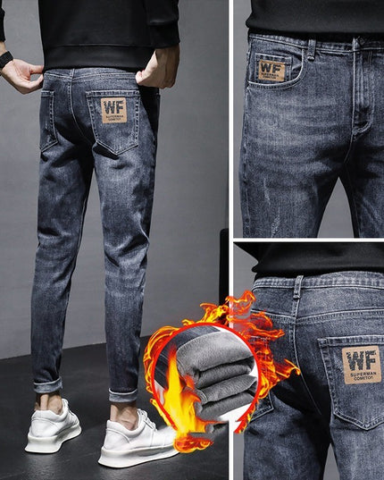 Elastic Straight Spring And Autumn Casual Trousers