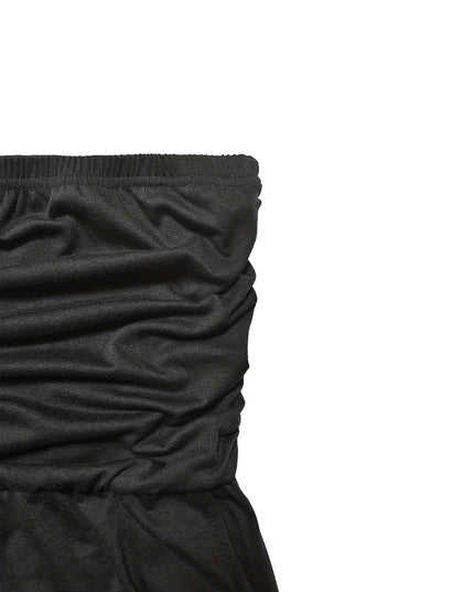 Strapless Without Belt Pockets One-piece Four Seasons Machine Washable