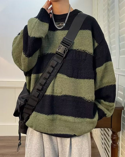 Simple All-match Round Neck Pullover Sweater