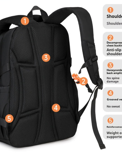 Super Large Capacity Burden Reduction Spine Protection Backpack