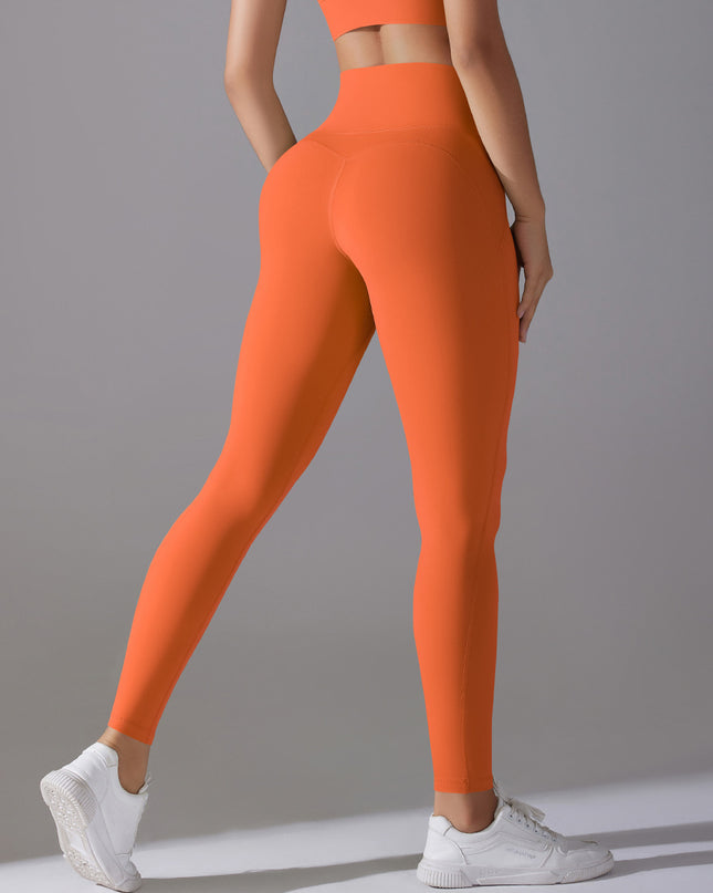 Internet Celebrity High Waist Hip Lift Nude Feel Hot Pants Yoga Pants Women