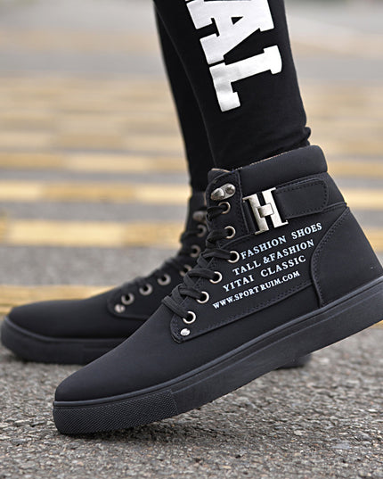 Martin Boots Men Lace-up Flat Shoes