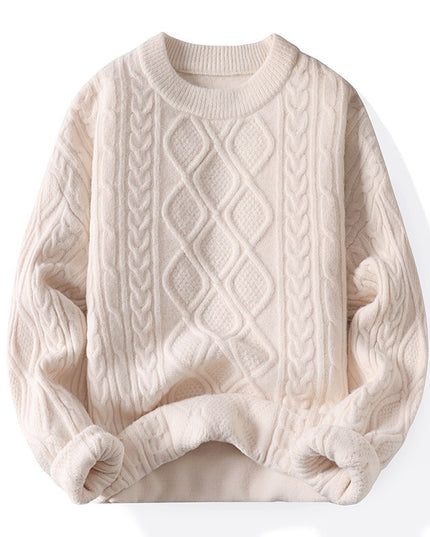 Men's Knitwear Round Neck Sweater