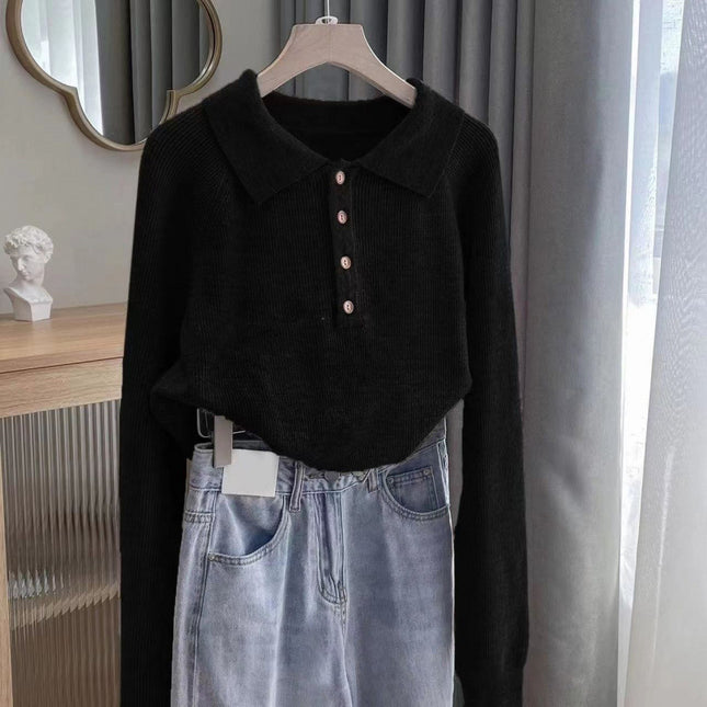 Loose-fitting Long Sleeve Sweater Women