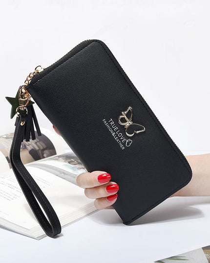 Korean Style Butterfly Hollow Metal Ladies Clutch