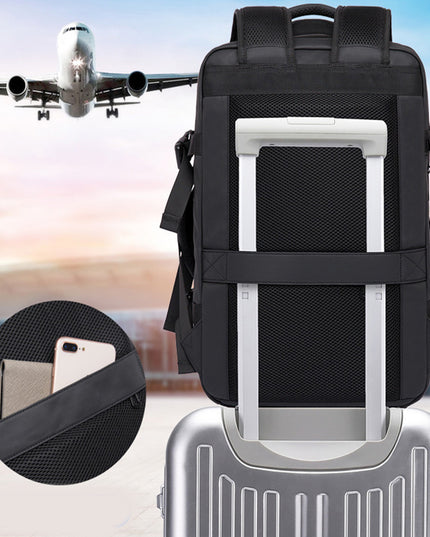 Foldable Large Capacity Business Backpack Men's Travel Bag Waterproof Backpack