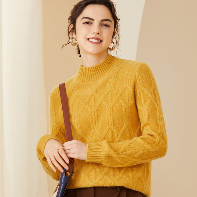 Thickened Pullover Base Woolen Sweater