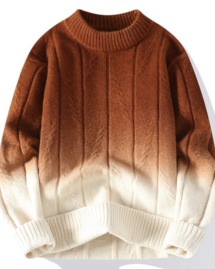 High-grade Sweater Gradient Fashion Men