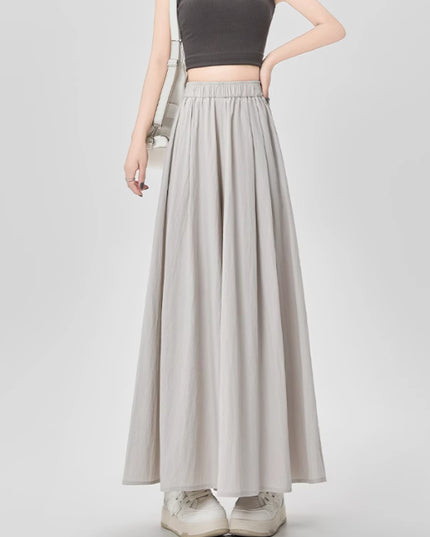 High-grade Half-length Dress High Waist Drooping Slimming Wide Leg Culottes