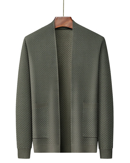 Men's Knitted Cardigan Sweater Coat