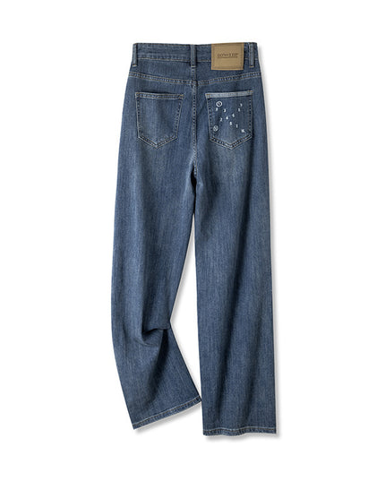 Women's American-style Retro Wide Leg Jeans