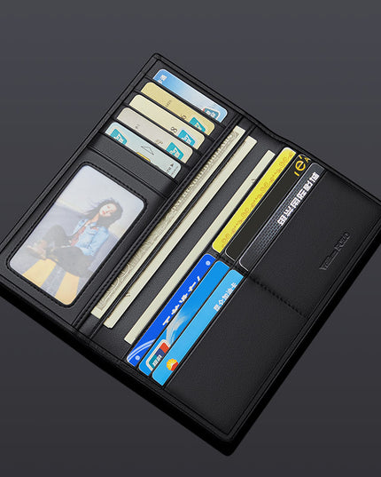 Cowhide Men's Wallet Business Casual All-match
