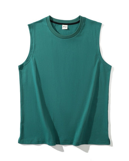 Cotton Sleeveless T-shirt Men's Plus Size Sports