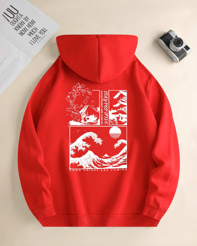 Men's Chic Casual Everyday Drawstring Hoodies
