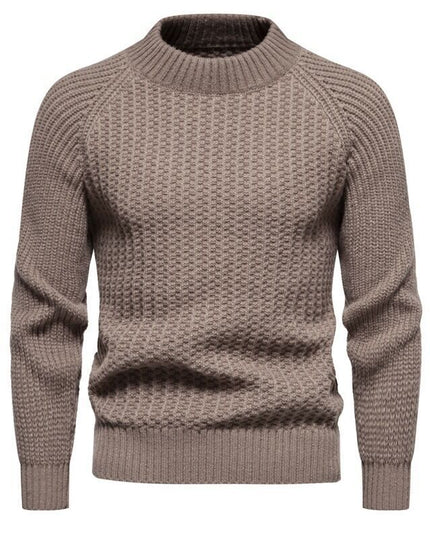 European Size Pure Color All-matching Youth Sweater Top