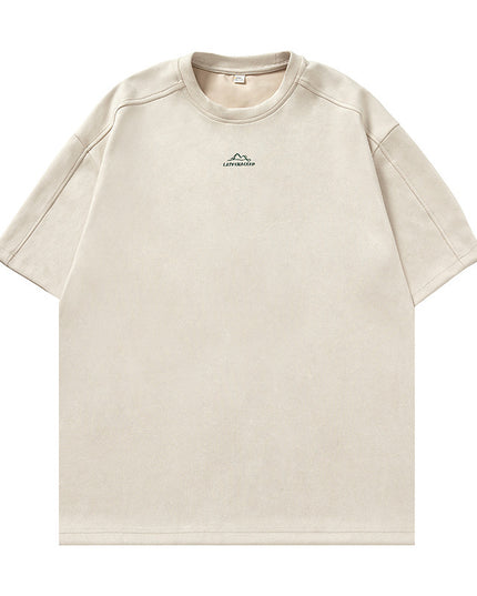Women's Summer Loose-fit Embroidered Short-sleeved T-shirt