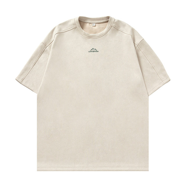 Women's Summer Loose-fit Embroidered Short-sleeved T-shirt