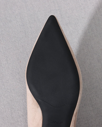 Black High Heels Women's Stiletto Work Shoes
