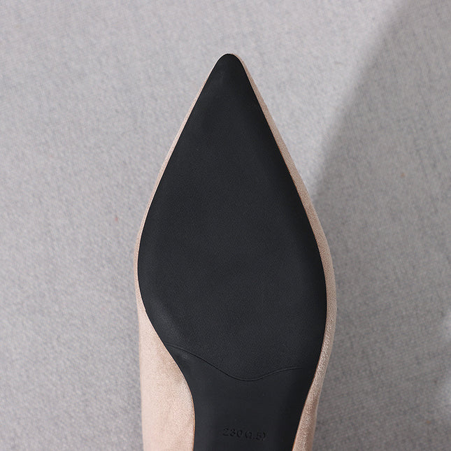 Black High Heels Women's Stiletto Work Shoes