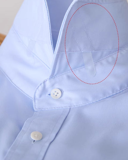 Italian Windsor Collar Tong Qin Ironing Free Long Sleeves Shirt