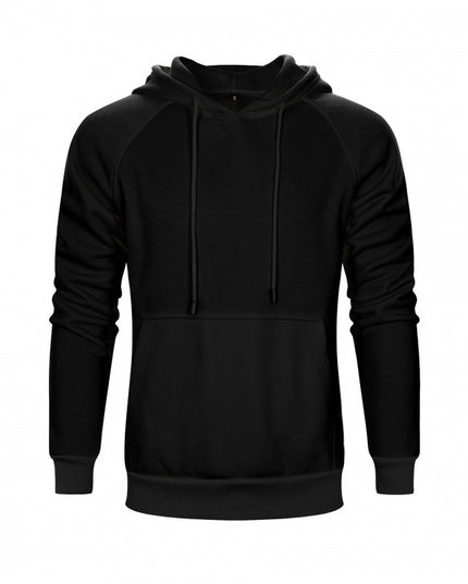 Men's Solid Color Hoodie Hip-hop Street Clothing Coat