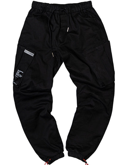 Pocket stitching sports trousers