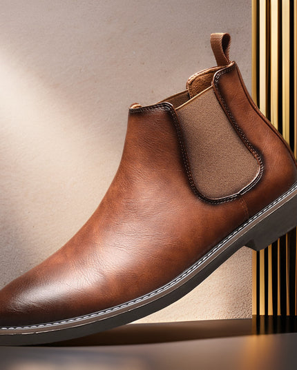 All-matching British Retro Chelsea Boots Men's Shoes