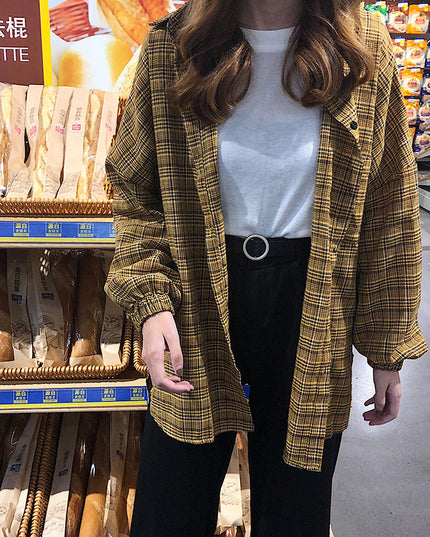 Blouses Plaid Shirt