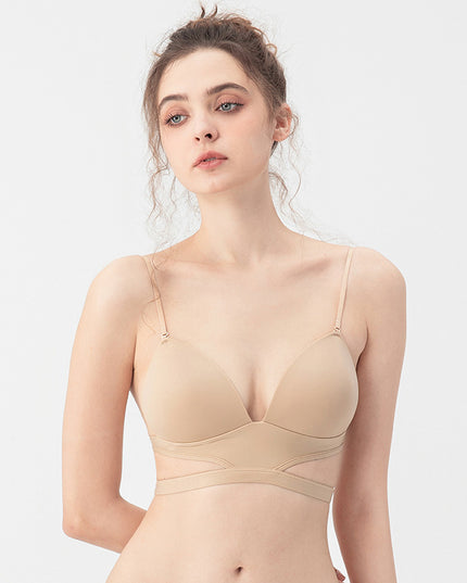 New Fashion Back Glossy Bra