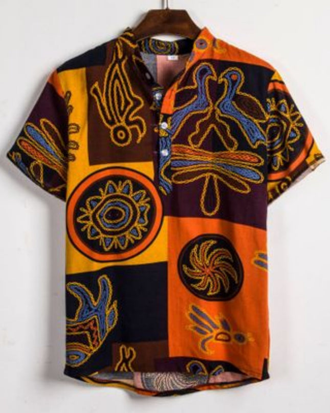 Men's Bamboo And Linen Shirt
