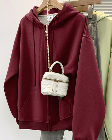 Women's Cotton Hooded Sweater Spring And Autumn