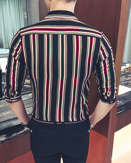Big Size Boy Brother Three-Quarter Sleeve Shirt