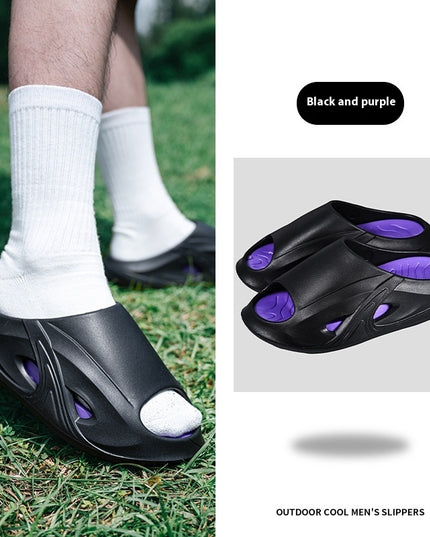 Men's Slippers Home Outdoor Non-slip Deodorant Soft Bottom