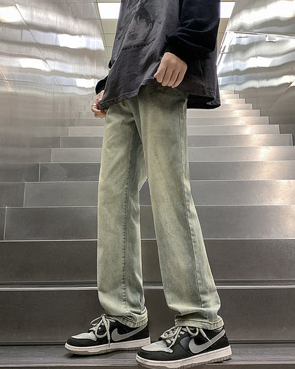 Jeans Men's High Street Retro Straight