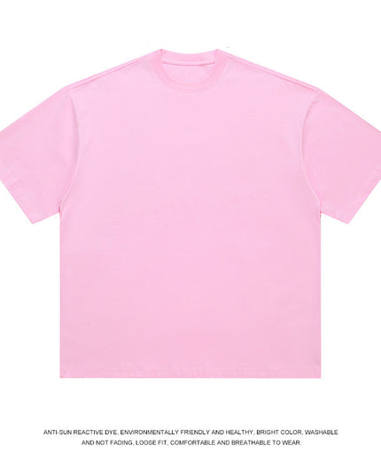 T-shirt Men's Loose Solid Color Bottoming Shirt