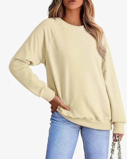 Women's Round-neck Sweater Loose Version Daily Leisure