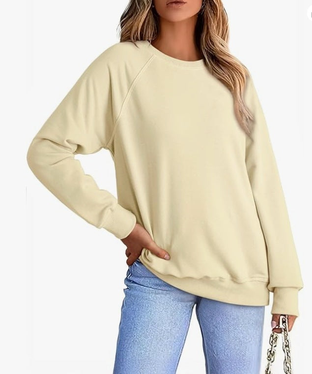 Women's Round-neck Sweater Loose Version Daily Leisure