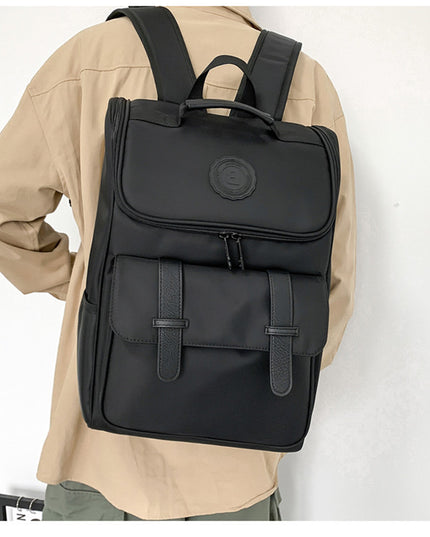 Men's Commuter Large Capacity Oxford Backpack