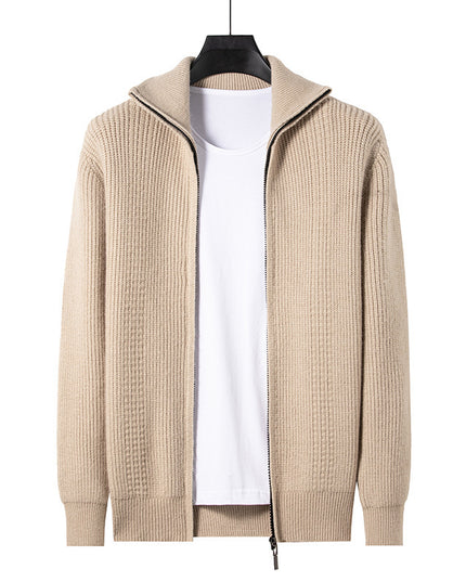 Spring And Autumn New Casual Men's Outerwear Sweater