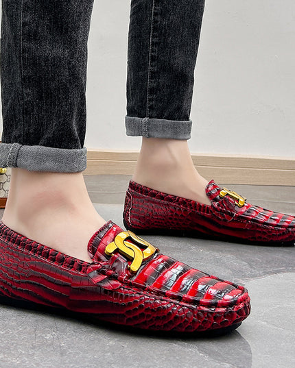 Small Leather Shoes Men's Fashion Low Top